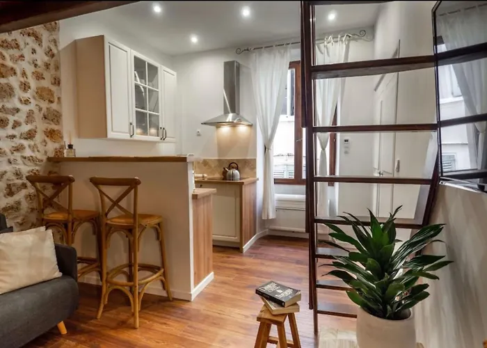 Lovely Air-Conditioned Studio - Vieil Antibes